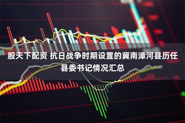 股天下配资 抗日战争时期设置的冀南漳河县历任县委书记情况汇总