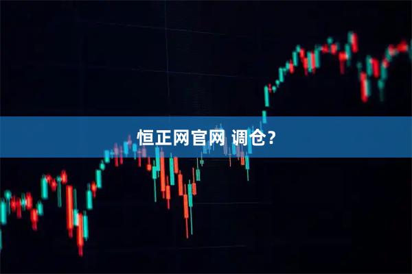 恒正网官网 调仓？