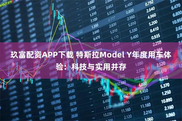 玖富配资APP下载 特斯拉Model Y年度用车体验：科技与实用并存